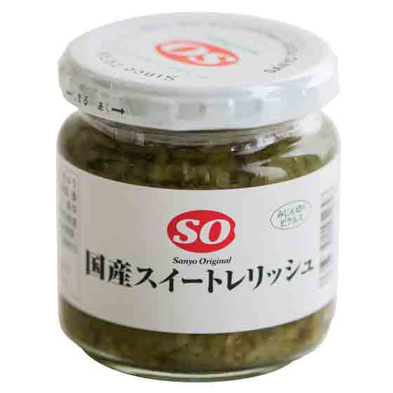 調味一流 國產腌酸甜青瓜醬 160g （香川縣製）