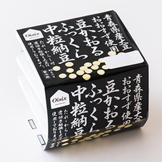 【Oisix自家品牌】香味迷人 日本國產中粒納豆 3盒