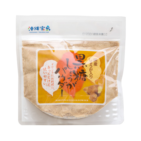 暖笠笠沖縄黑糖生薑粉 170g (沖縄縣産)