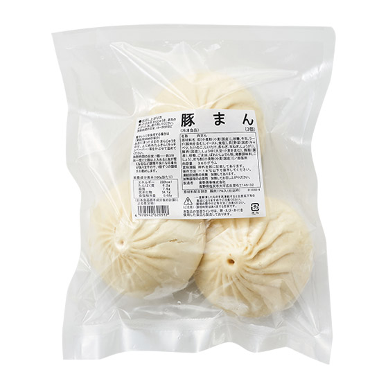 生酵母熟成 無味精日本菜肉包（3個裝）