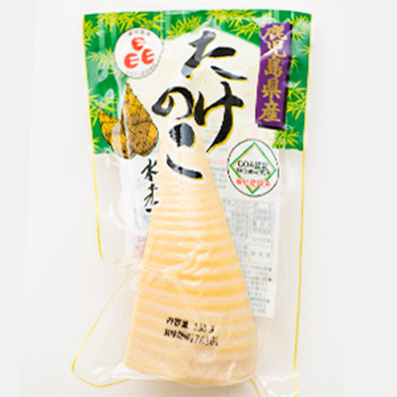 鎖住鮮度 水煮九州竹筍（鹿児島製）