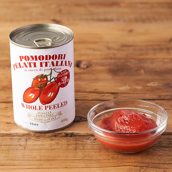【Oisix精選】意大利原個完熟番茄罐頭　400g 
