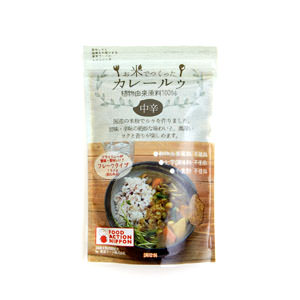 米粉獨特輕盈口感 即溶中辣咖哩粉粒 130g （茨城縣製）