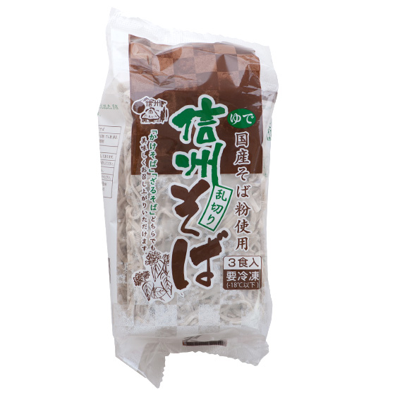 使用日本蕎麥粉　信州巧手蕎麥麵