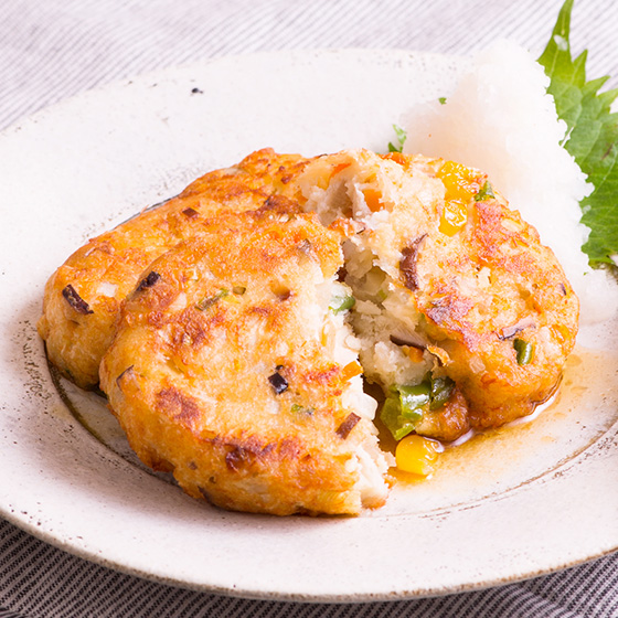 蔬菜滿載口感一流 豆腐漢堡扒 4件 240g （神奈川製）