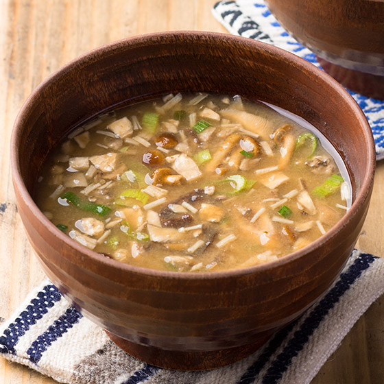 即沖日本菇菌味噌湯