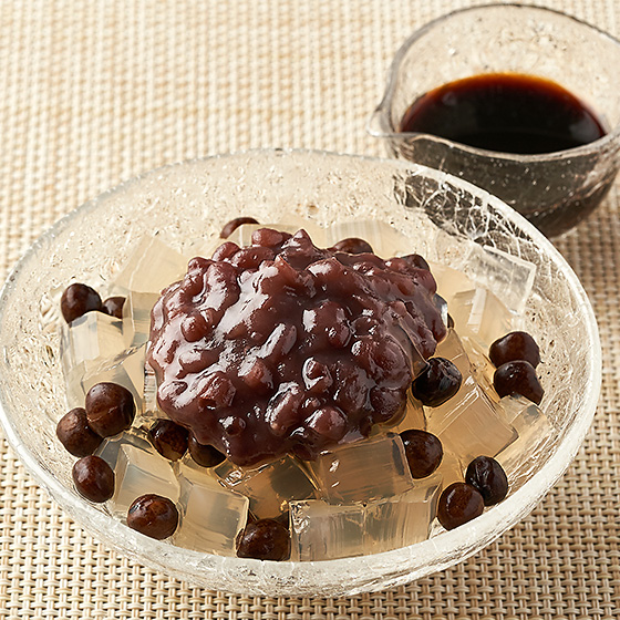 來個不一樣下午茶 日式甜品寒天（紅豆）