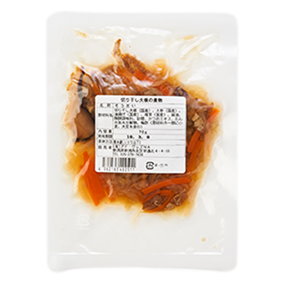日本常見料理 冬菇油豆皮燘蘿蔔絲