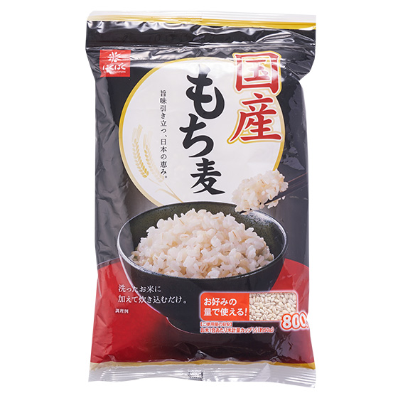 【大容量】豐富食物纖維！日本産糯麥 800g