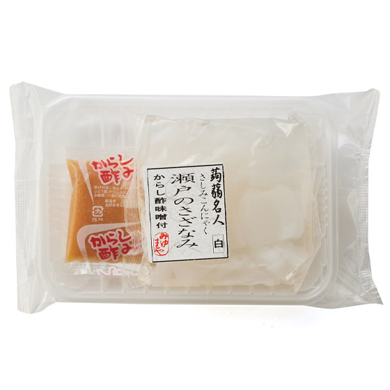 彈牙口感 一口大小蒟蒻刺身(附醬汁)