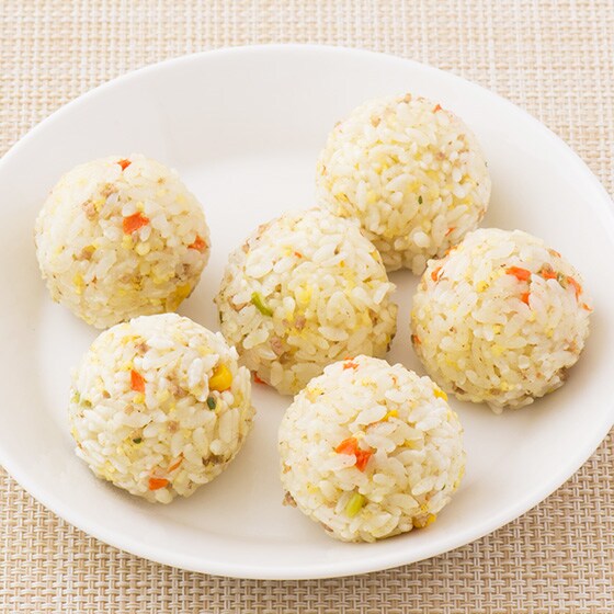 溫和調味更健康 迷你蔬菜飯糰