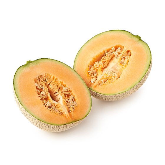 於日本海的海風下種植 連儂蜜瓜(赤肉 青森縣産)