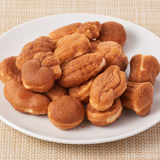 【無鋁成份】蔬菜形狀的一口Size蜂蜜蛋糕