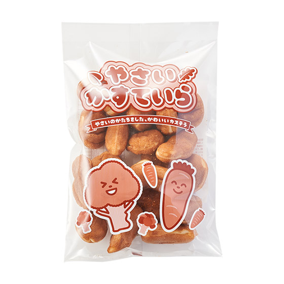 【無鋁成份】蔬菜形狀的一口Size蜂蜜蛋糕