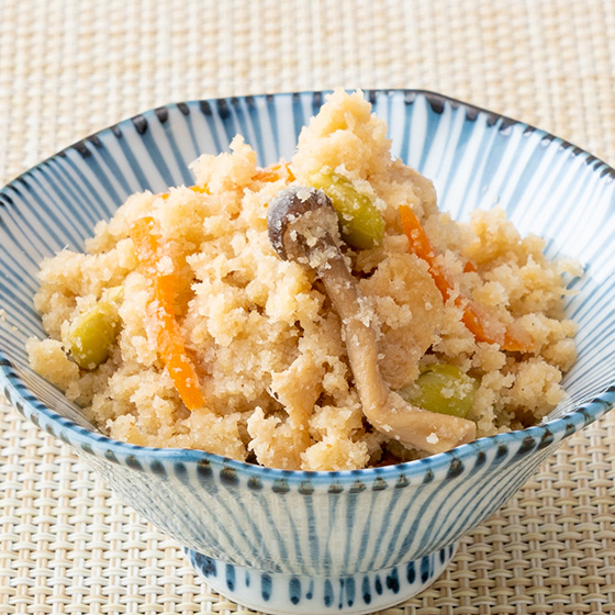 開袋即可享用 卯の花豆渣拌蔬菜