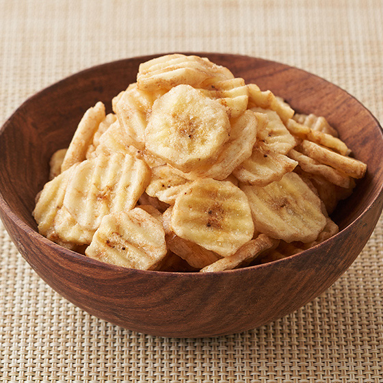 品嚐素材本來風味 鹽味香蕉脆片