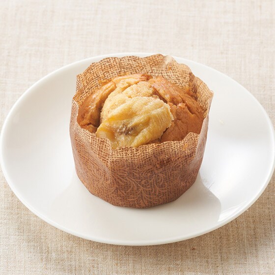 散發濃濃牛油香 焦糖香蕉鬆餅