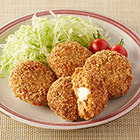 番茄芝士的完美組合 惹味番茄芝芯炸肉餅