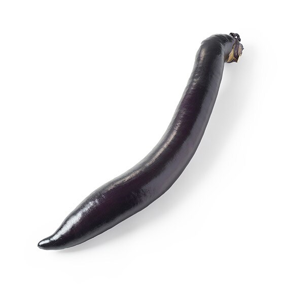 大條更滿足！大長茄子 1條(熊本縣産)