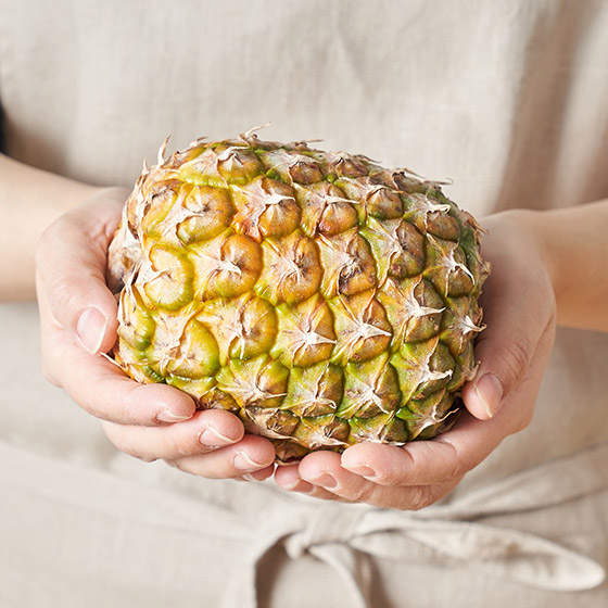 清爽甘甜 圓菠蘿(菲律賓産)