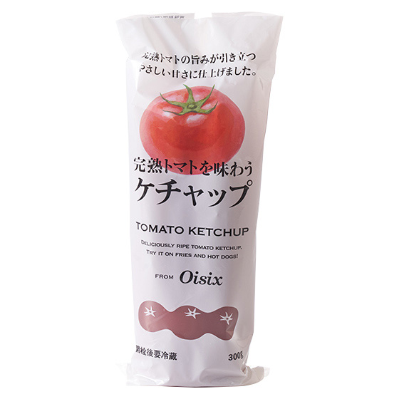 【Oisix自家品牌】完熟番茄滋味！味道溫和茄醬