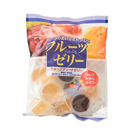 嚴選日本果汁 3種一口水果啫喱