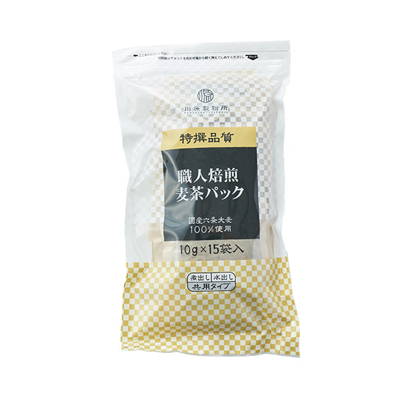 傳統砂釜焙煎 特選麥茶茶包