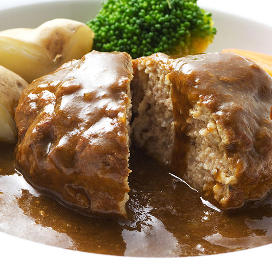 鮮甜肉汁爆發 100%黑毛和牛漢堡扒組合