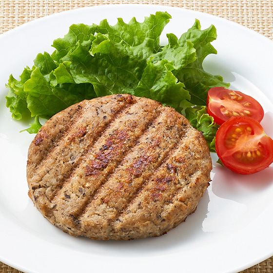 食落似真肉 蘑菇漢堡素肉餅