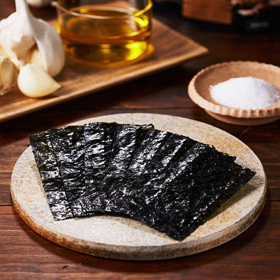 香噴噴麻油味 蒜香紫菜