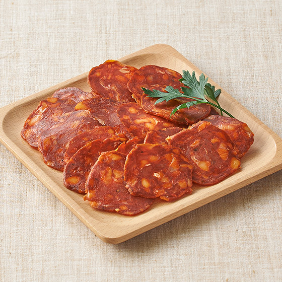 做下酒小菜最適合 切片西班牙沙拉米香腸（Chorizo）