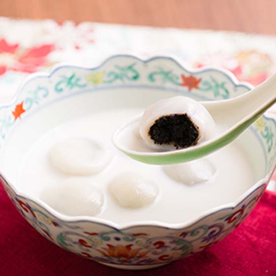 最適合團圓時享用 黑芝麻湯圓