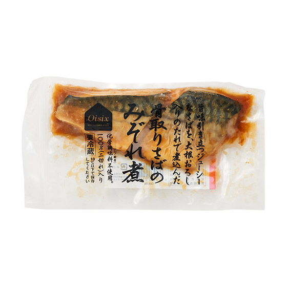 【Oisix自家品牌】袪骨軟滑魚肉 蘿蔔蓉醬油煮祛骨鯖魚