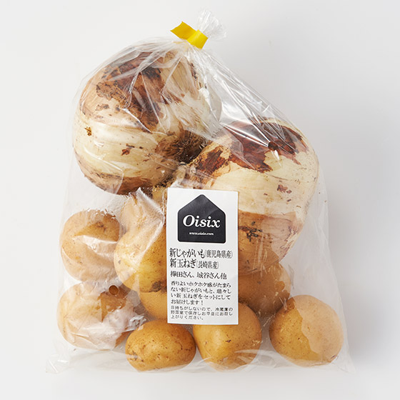 【實惠包裝】春季新鮮蔬菜 小粒新馬鈴薯＆新洋蔥