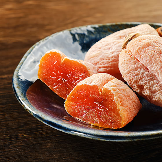 無添加砂糖原汁原味 天然風乾柿乾