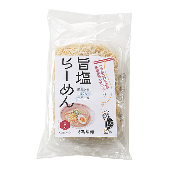 龜麺謹製 以魚露作為隱藏調味！鮮美鹽味拉麵