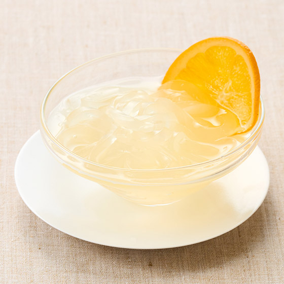 品嚐夏日的風味 夏季蜜柑涼粉