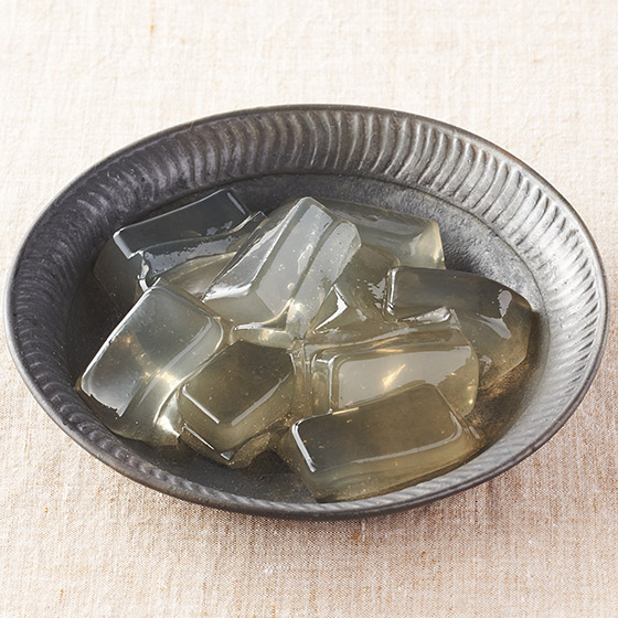 清涼滋味!葛餅風蒟蒻甜品