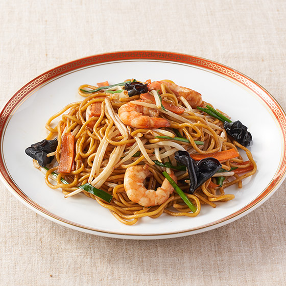 煙韌彈牙！醬油粗炒（2人份）