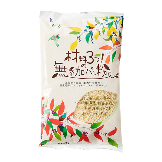 用三種國產素材製作　簡單易用麵包糠