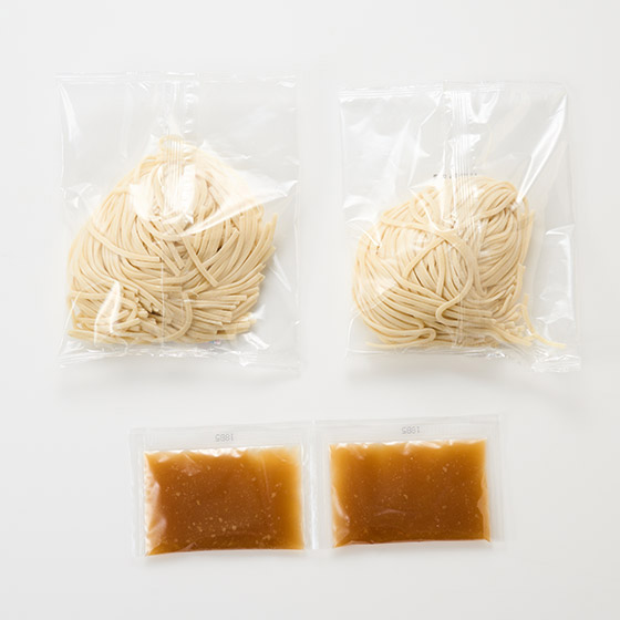 使用日本小麥粉 沖繩生蕎麥麵（2人前）
