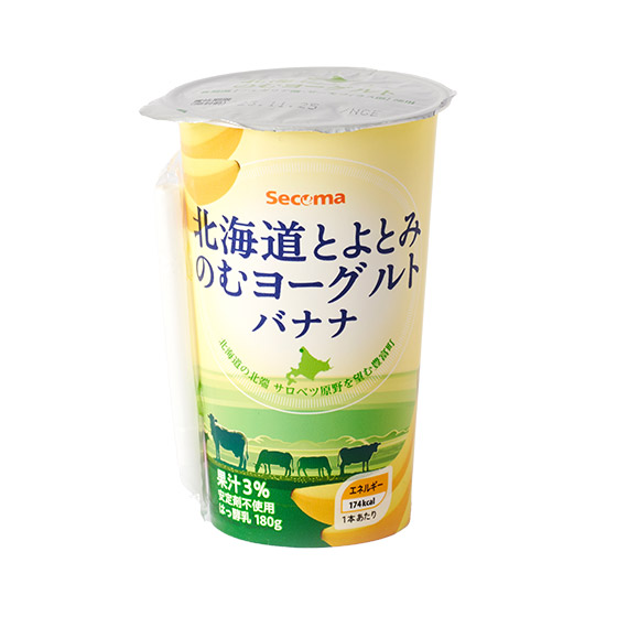 Secoma北海道豐富町飲用乳酪 香蕉