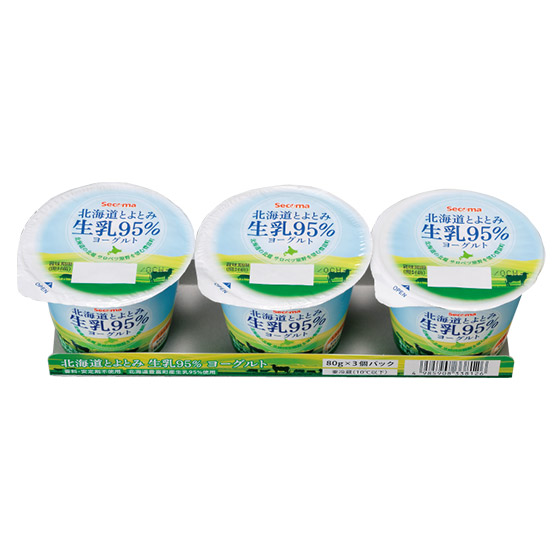 Secoma北海道豐富町95％生牛奶乳酪  80g×3