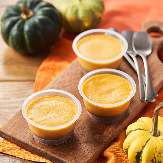 使用北海道南瓜 濃厚南瓜布甸(3個） 賞味期限4/10