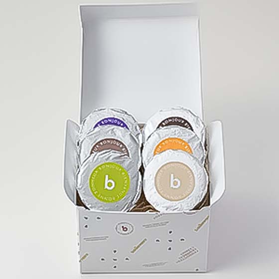 一盒6款人氣口味 beillevaire奶油夾心餅乾