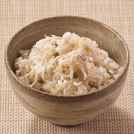 陣陣生薑香味 日本白飯魚&實山椒調味飯飯素