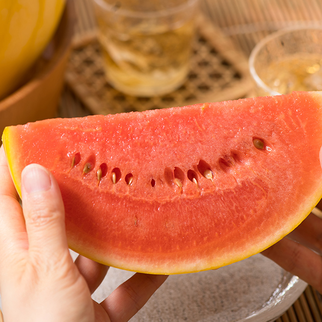 果肉口感纖細爽脆 直到接近外皮的邊位亦能美味享用