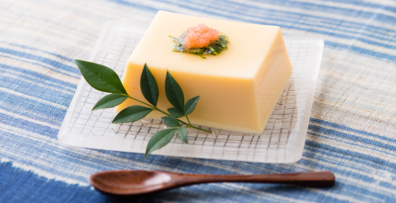100%使用地養雞蛋 香濃玉子豆腐