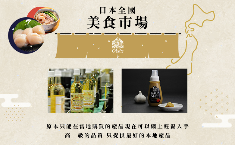 日本全國美食市場