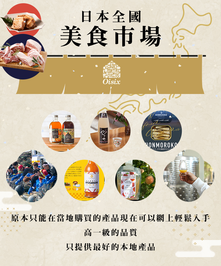 日本全國美食市場